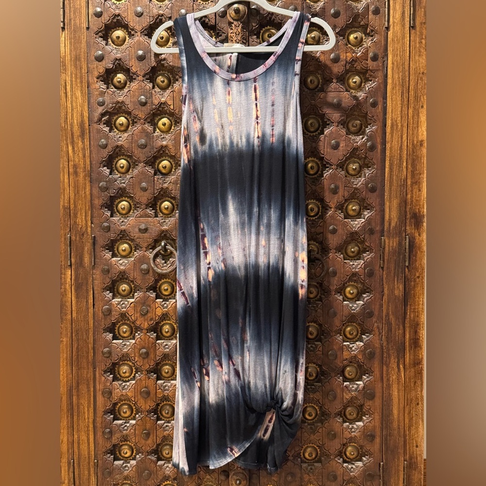 Tie-Dye Sleeveless Dress